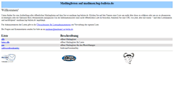 Desktop Screenshot of mailman.lug-balista.de